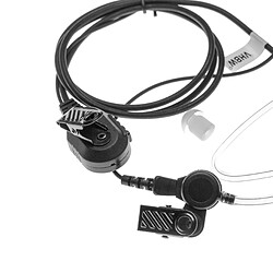 vhbw casque d'écoute compatible avec Yaesu VX-150, VX-160, VX-168, VX-180, VX-1R, VX-210, VX-210A, VX-228, VX-230, VX-231 radio talkie -walkie