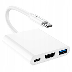 GUPBOO Adaptateur USB Borofone USB-C-HDMI pour Nintendo Switch,JL813