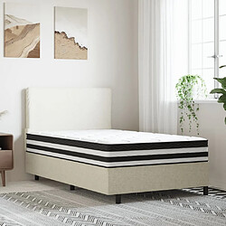 vidaXL Matelas à ressorts ensachés moyen 100x200 cm