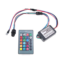 Dc12v Mini Rgb Fibre Optique Source Source Avec Ir Remote 1 Tête