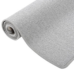 vidaXL Tapis de couloir Gris clair 50x150 cm