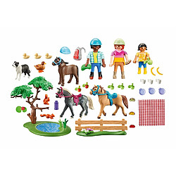 Playmobil® Country Cavaliers, chevaux et pique-nique pas cher