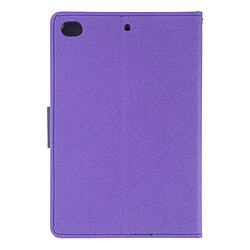 Avis Wewoo Housse Étui Coque en cuir à rabat horizontal FANCY DIARY pour iPad Mini 2019avec porte-cartes et porte-cartesavec porte-monnaie violet