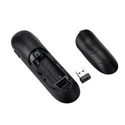 Wewoo Pour Multimédia Noir 504F 2.4GHz Air Souris Sans Fil & 160 RF Télécommanlaser Présentateur Pointeur Multifonctionnel & 160 Laser & 160 Pointer pas cher