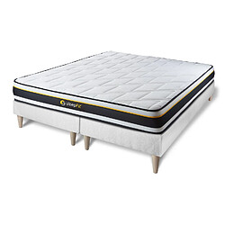 Avis Sleepfit Ensemble double sommier 90x200 + matelas SOFT 180x200