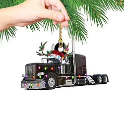 Avis Universal Ornements de Noël suspension du produit de cadeau de la famille Famille Créative Car Train de Noël Décoration de l'arbre de Noël Pendant