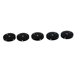 5 pièces en métal à coudre sur boutons à pression boutons pression bouton pression 21mm noir