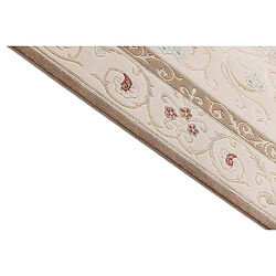 Vidal Tapis de laine 239x175 beige Darya pas cher