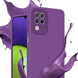 Cadorabo Coque Samsung Galaxy A22 4G Etui en Lilas pas cher