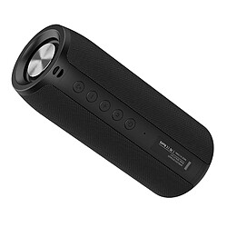 Avis Universal Haut-parleur Bluetooth noir, temps de veille mensuel et port audio de lecture assistée par subwoofer, facile à transporter.(Le noir)