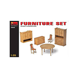 Mini Art Furniture Set - Décor Modélisme