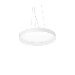 Ideal Lux Suspension LED intégré Fly 1 ampoule Métal,aluminium,plastique blanc