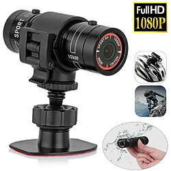 Chrono Mini F9 Caméra HD Vélo HD Moto Action Action Caméra Vidéo DVR Caméscope Mount HD 1080P Photos de Voiture Photos Vidéos Enregorchon(noir)