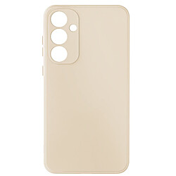 Avizar Coque pour Samsung Galaxy A55 Soft Touch Mat Silicone Flexible Beige