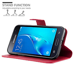 Cadorabo Coque Samsung Galaxy J1 2015 Etui en Rouge pas cher