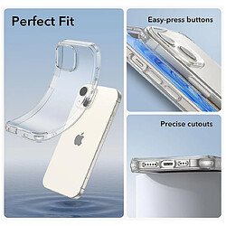 Htdmobiles Coque pour Apple iPhone 15 - housse etui silicone gel fine + film ecran - TRANSPARENT TPU