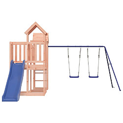 Acheter Maison Chic Aire de jeux d'extérieur | Maisonnette de jeu | Maison pour enfants bois massif de douglas -GKD73055