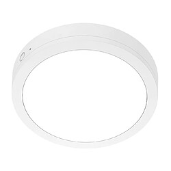 plafonnier ou applique - aric luni - cct - 3/4/5700k - ip65 - blanc - aric 51526