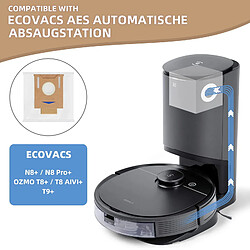 INF Sacs aspirateur Ecovacs DEEBOT OZMO T8/T8 AIVI/T8 MAX/N8 Pro/N8 Pro Plus/Yeedi Vac/Yeedi Vac MAX