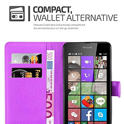 Acheter Cadorabo Coque Nokia Lumia 540 Etui en Violet