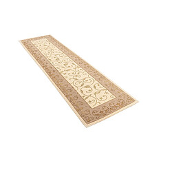 Vidal Tapis de couloir en laine 305x79 brun Darya