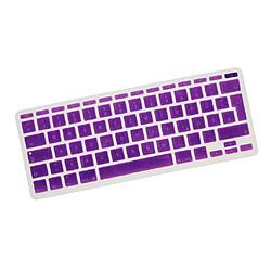 Acheter Couverture de film de clavier phonétique allemande pour Macbook européen 11 pouces violet