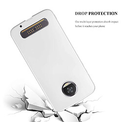 Avis Cadorabo Coque Motorola MOTO Z2 Etui en Argent