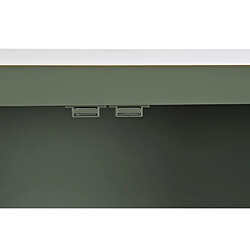 Avis Meubles de télévision DKD Home Decor Blanc Noir Vert Doré Métal Sapin Bois MDF 130 x 26 x 51 cm