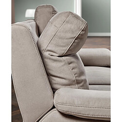 Acheter BOIS & CHIFFONS Canapé 2 places fixes Orense Beige