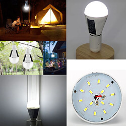 Avis Lampe LED Solaire Ampoule E27 Lampe Extérieure Camping 12W Éclairage Luminaire