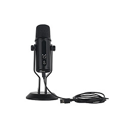 Microphone à condensateur USB unidirectionnel -36?2dB