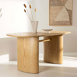 Venture Home Table de repas ovale 140 x 90 cm Isolde.