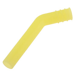 Caoutchouc de silicone pour tube d'extension de silencieux de tuyau d'échappement RC pour 1/8 1/10 jaune