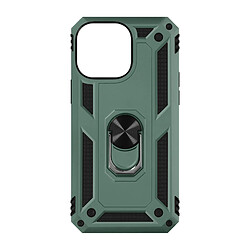 Avizar Coque pour iPhone 14 Pro Max Hybride Bague de maintien Support Vidéo vert