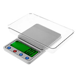 Wewoo Balance de cuisine 6Kg x 0.1g haute précision numérique Portable de avec 4.5 pouces LCD écran