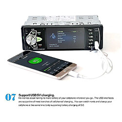 Universal 4022D 4,1 pouces voiture DVD radio MP5 lecteur voiture kit audio FM émetteur Bluetooth