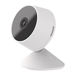 Caméra de surveillance intérieure Wi-Fi 1080p - vision 90° - micro SD 128Go - blanc et noir - Chacon