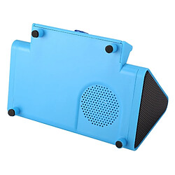 Acheter Wewoo Enceinte Bluetooth d'intérieur bleu Portable Stand Sans Fil Haut-Parleur Stéréo D'induction, Appels Mains Libres & AUX IN