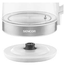 Acheter Sencor SWK 2190WH Bouilloire 2L 2200W Nettoyage Facile Acier Inoxydable Blanc