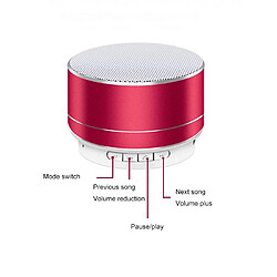 Yonis Enceinte Bluetooth Compacte Puissante 3W Son HD