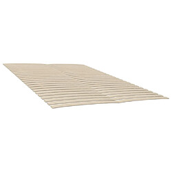 Vidaxl Sommiers à lattes avec 48 lattes 2 pcs 80x200 cm