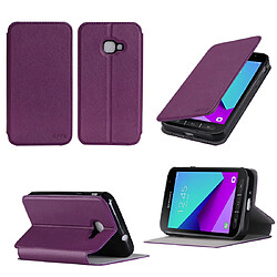 Xeptio Etui Samsung Galaxy Xcover 4 4G violet avec stand - Housse coque de protection