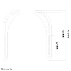 Avis Neomounts by Newstar support pour barre de son