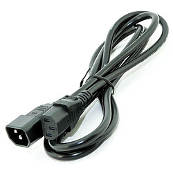 Adaptateur Rallonge Câble Alimentation Dell 0U9399 U9399 Noir 250V Power Cord · Occasion 