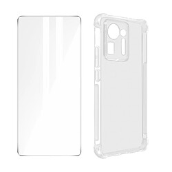 Avizar Pack Protection Xiaomi Mix 4 Coque Souple et Verre Trempé transparent