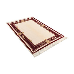 Vidal Tapis de laine 188x122 beige Darya