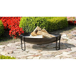 Farm-Mdlt Brasero de jardin PAN en acier