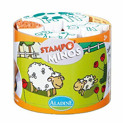 Aladine - 85102 - Loisir Créatif - Stampominos - Ferme