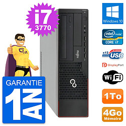 PC Fujitsu Esprimo E910 DT Intel i7-3770 RAM 4Go Disque Dur 1To Windows 10 Wifi - Occasion