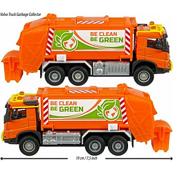 Simba Vehicle Majorette G.S. Volvo Garbage truck 19 cm pas cher